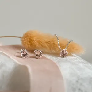 Morganit ve zlaté kolekci šperků ANASTASIA Thumbnail