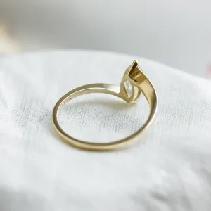 Elegantní prsten s marquise moissanitem CHARLOTTE Thumbnail