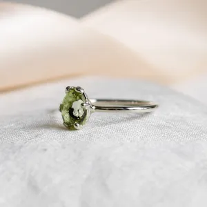 Gold ring with lemon quartz SORRENTO Thumbnail