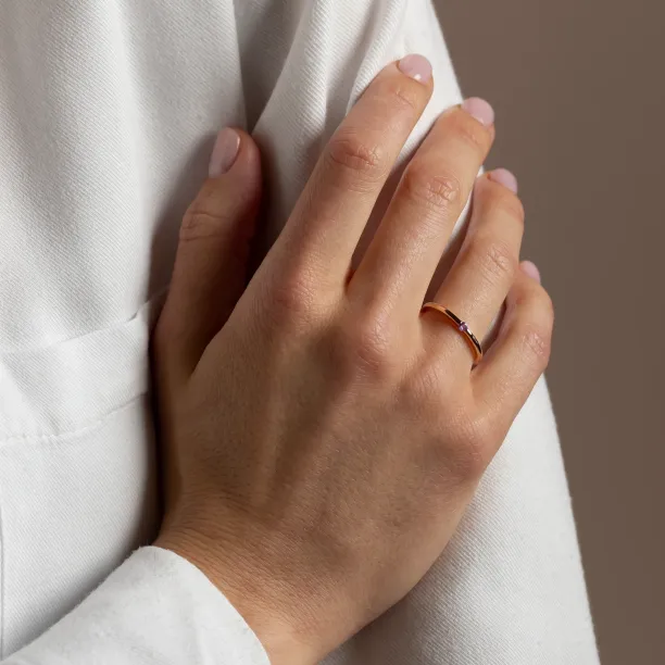 Lavender sapphire ring HAIMEE Image