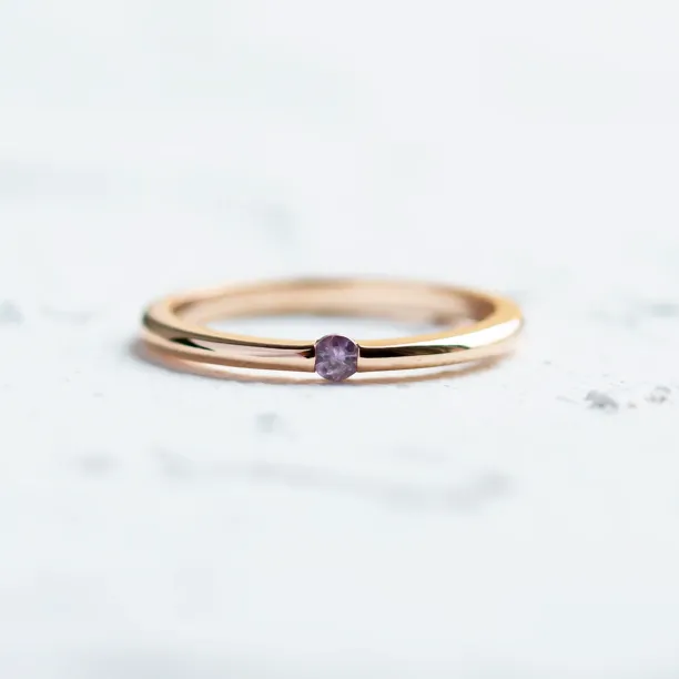 Lavender sapphire ring HAIMEE Image