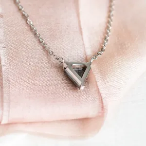 Zlatý náhrdelník se superman salt and pepper diamantem CANBERRA Thumbnail