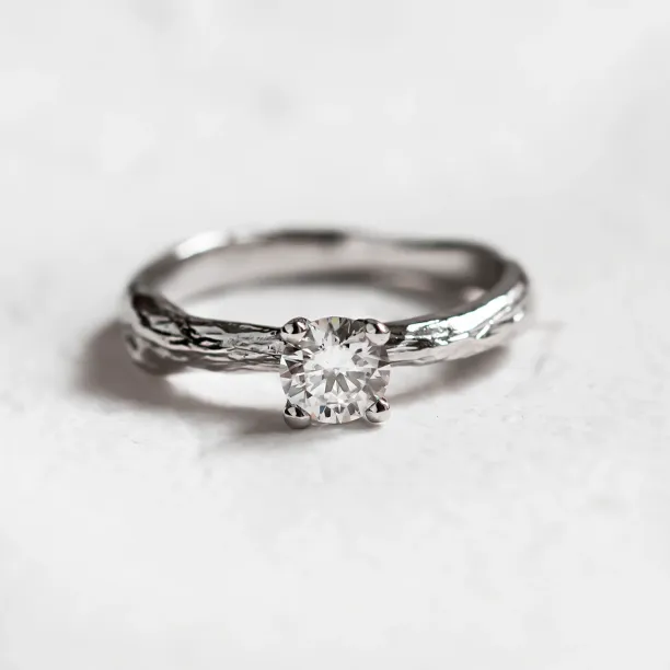 Twig moissanite engagement ring DREMIE Image