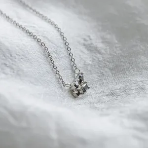 Cluster náhrdelník ze zlata se salt and pepper diamanty VERO Thumbnail