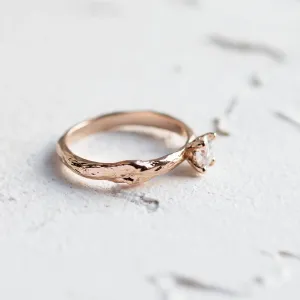 Twig moissanite engagement ring DREMIE Thumbnail