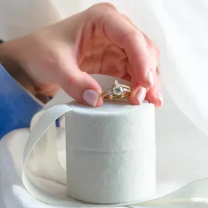 Elegantní snubní set s moissanity HARPER Thumbnail