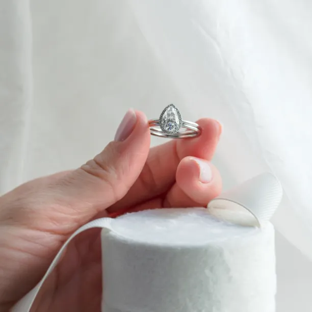 Luxusní zásnubní set s moissanity KIMBER Image