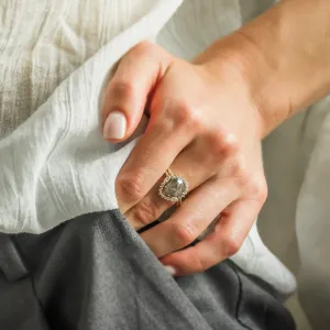 Set prstenů ze zlata se salt and pepper diamanty ELLINGTON Thumbnail