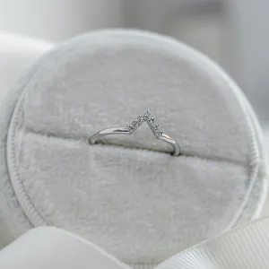 Diamantový vykrojený snubní prsten REGGIANA Thumbnail