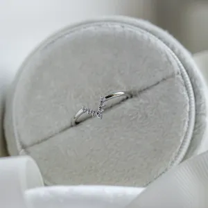 Diamantový vykrojený snubní prsten REGGIANA Thumbnail