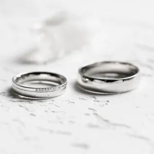 Zlaté snubní prsteny s diamanty TRADITIO Thumbnail