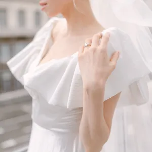 Luxusní zásnubní prsten s hexagon moissanitem KENT Thumbnail