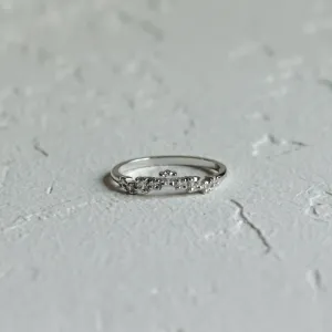 Elegant engagement set with diamonds GABRIELE Thumbnail