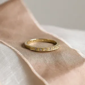 Vintage eternity prsten s diamanty ANTICA Thumbnail