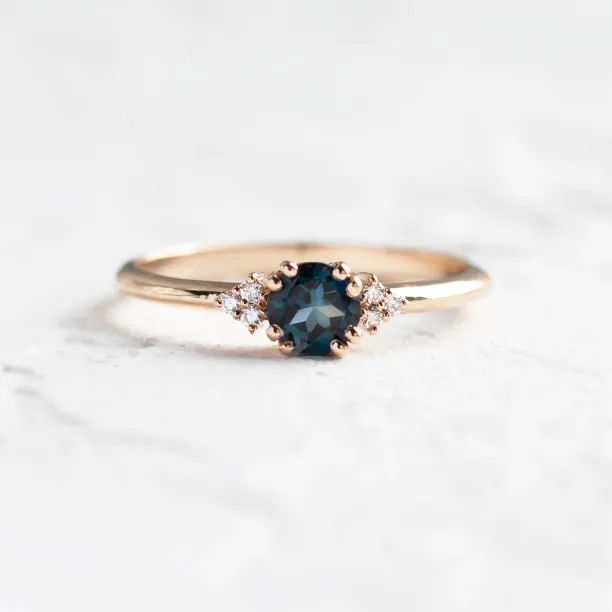 Zásnubní prsten s topazem a diamanty MONELAND Image