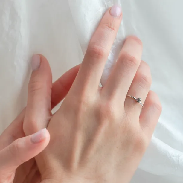 Decent salt'n'pepper diamond ring ORBITAL Image