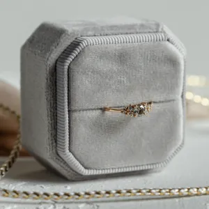 Elegantní zásnubní prsten se salt and pepper diamantem ANGELA Thumbnail