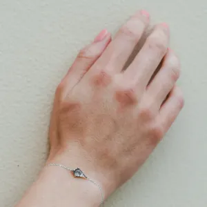 Minimalistický náramek s kite rutilovým křišťálem POLLISIO Thumbnail