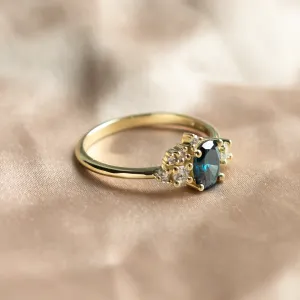 Cluster lab grown anniversary ring for her VAIANA Thumbnail