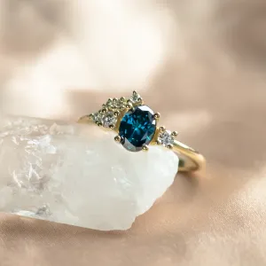 Cluster lab grown anniversary ring for her VAIANA Thumbnail