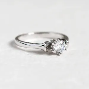 Unusual engagement ring with lab-grown diamond RISTO Thumbnail