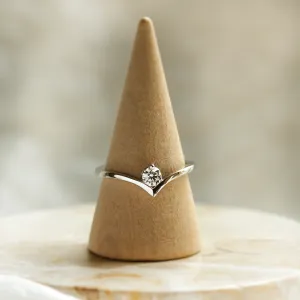 Original engagement ring with lab-grown diamond AMYA Thumbnail