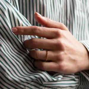 Twisted rope wedding bands VALOS Thumbnail