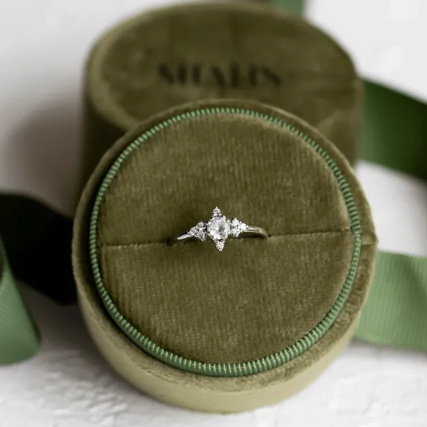 Romantický zásnubní prsten s diamanty POMPADOUR Image