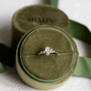 Vintage cluster prsten s diamanty CLUSTERIA Thumbnail