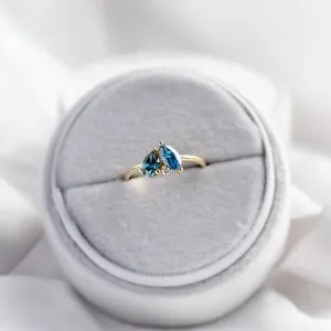 Toi et moi lab-grown diamond ring CARMELA Thumbnail