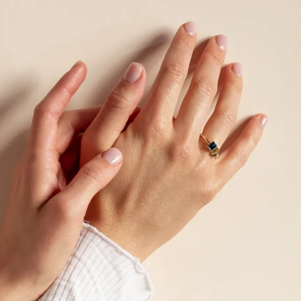 Toi et Moi lab grown diamond ring DOLORES Image