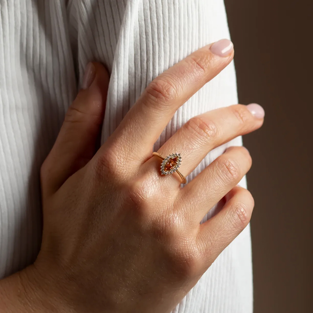 Lab-grown diamond ring style 7