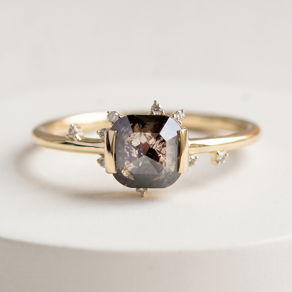 Salt and pepper diamond jewellery 1