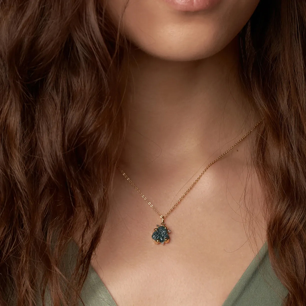 Raw diamond jewellery 3