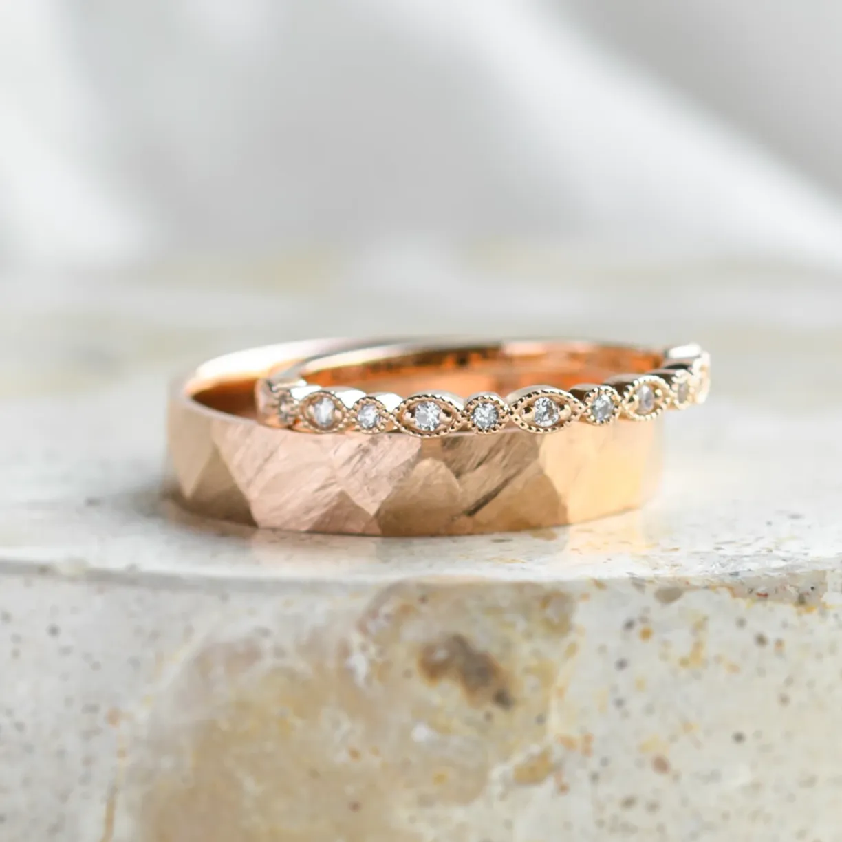 diamond wedding rings.