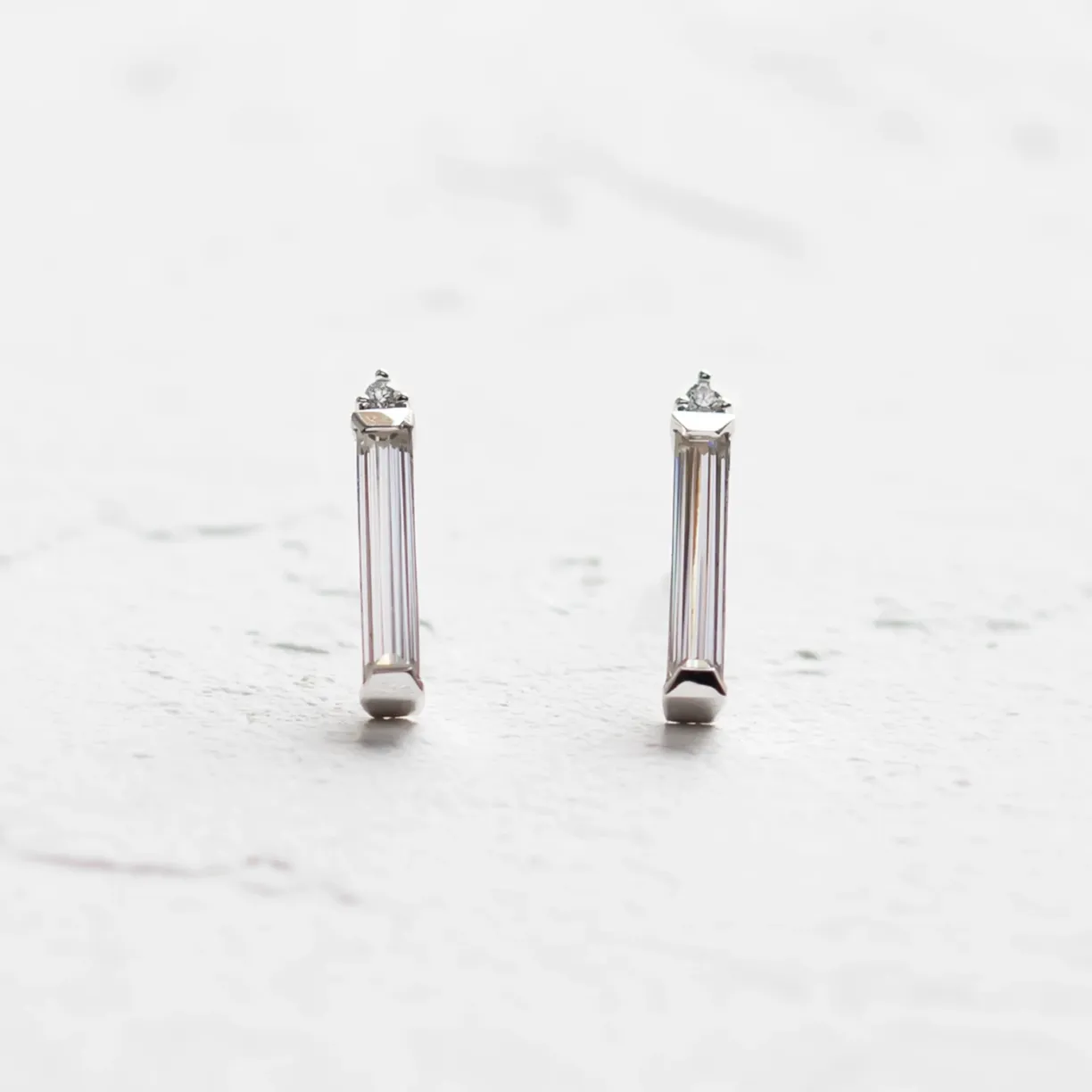 moissanite earrings
