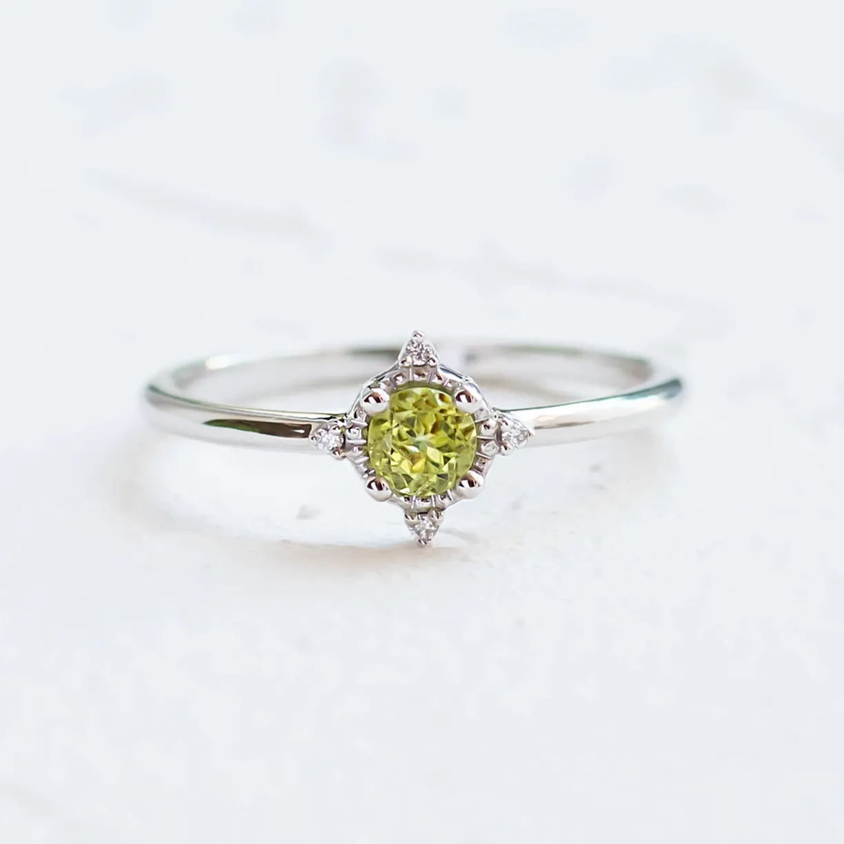 Peridot gemstone jewellery