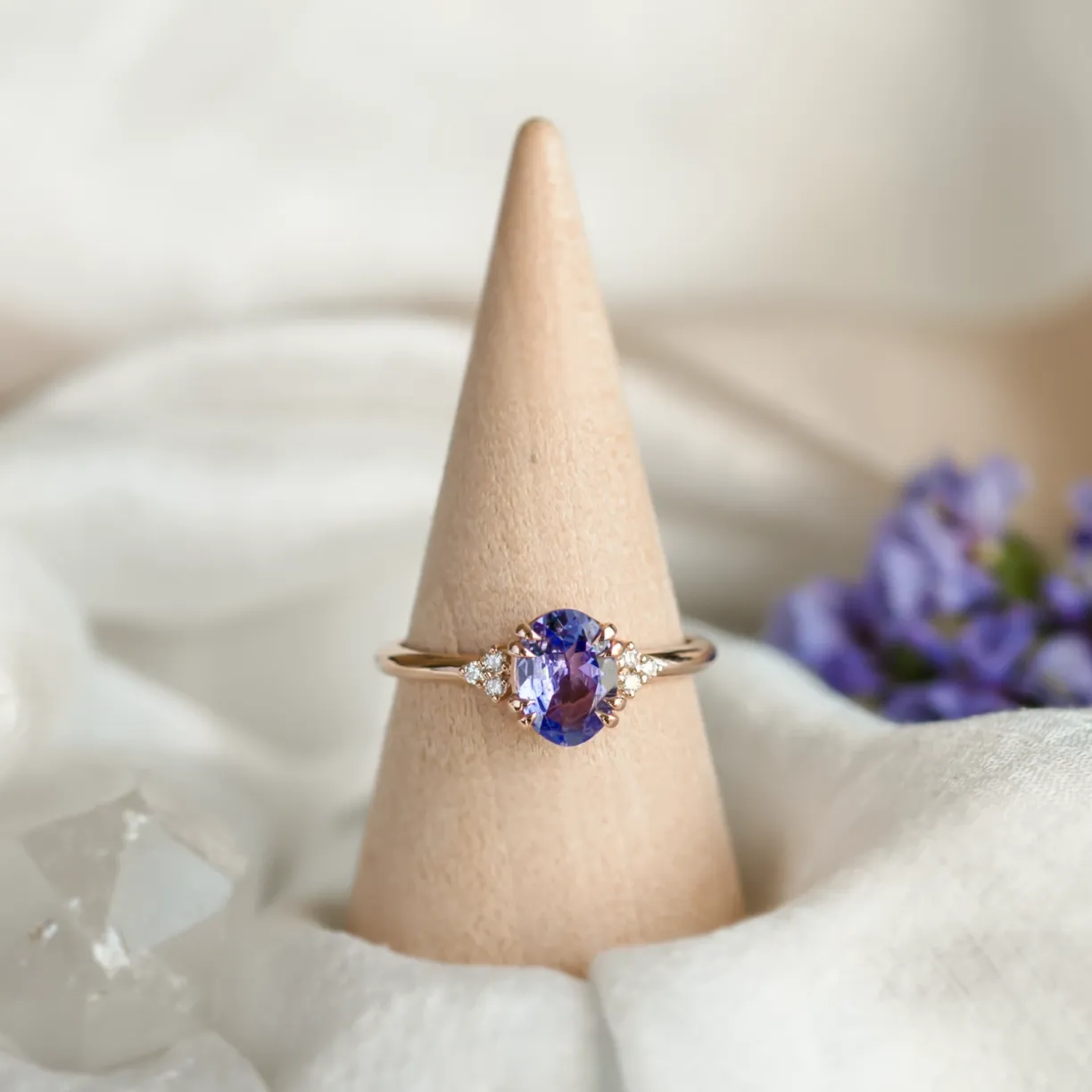 Tanzanite vintage ring