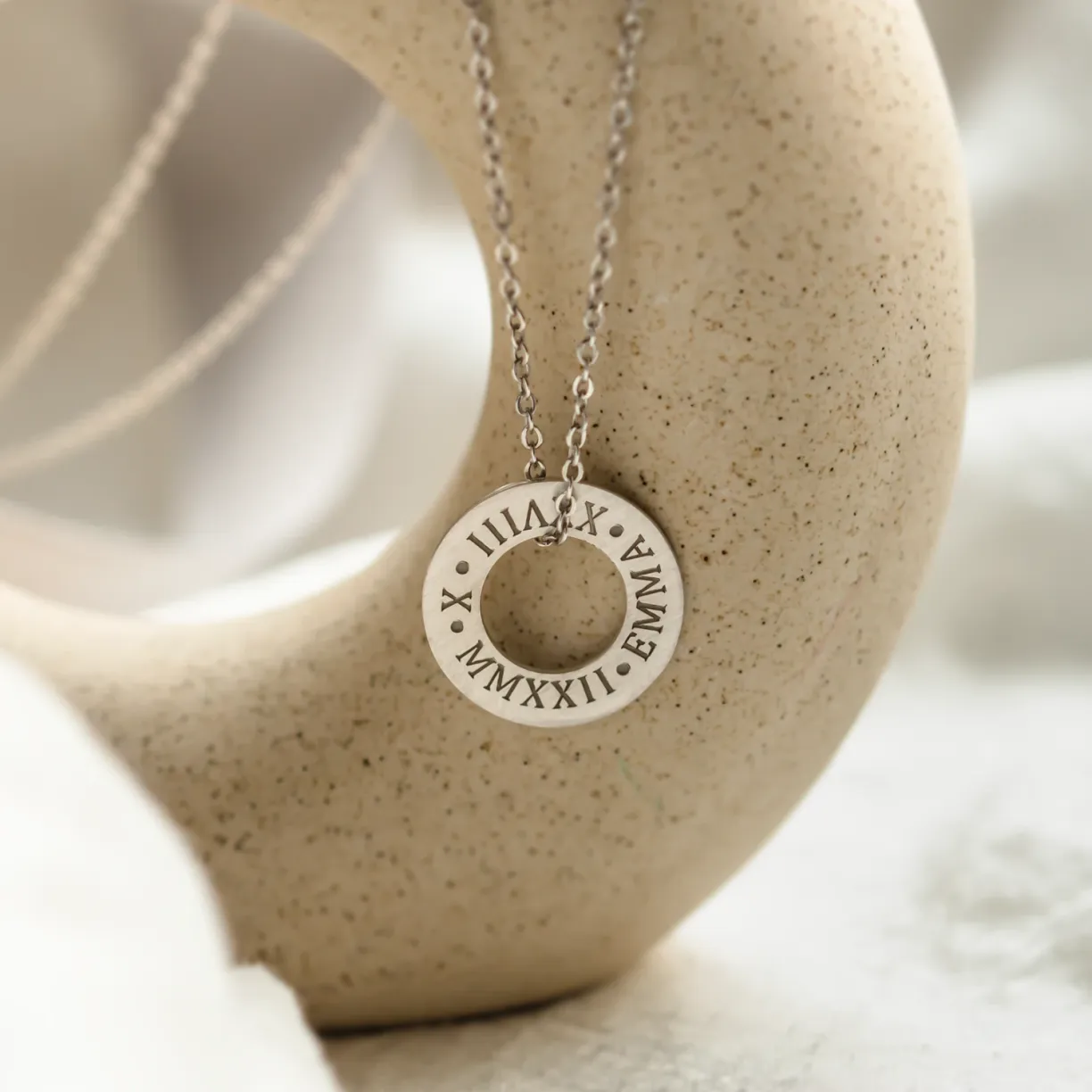náhrdelník s kroužkem